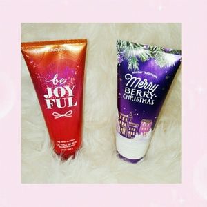 Bath And Body Works Christmas Lotion Bundle